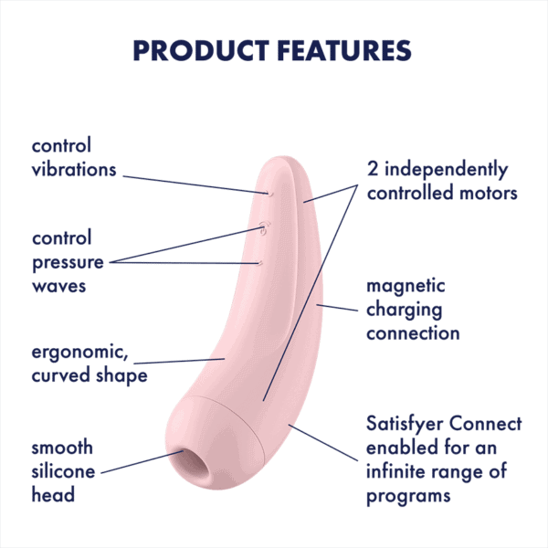 Stimulateur clitoridien Satisfyer Curvy 2